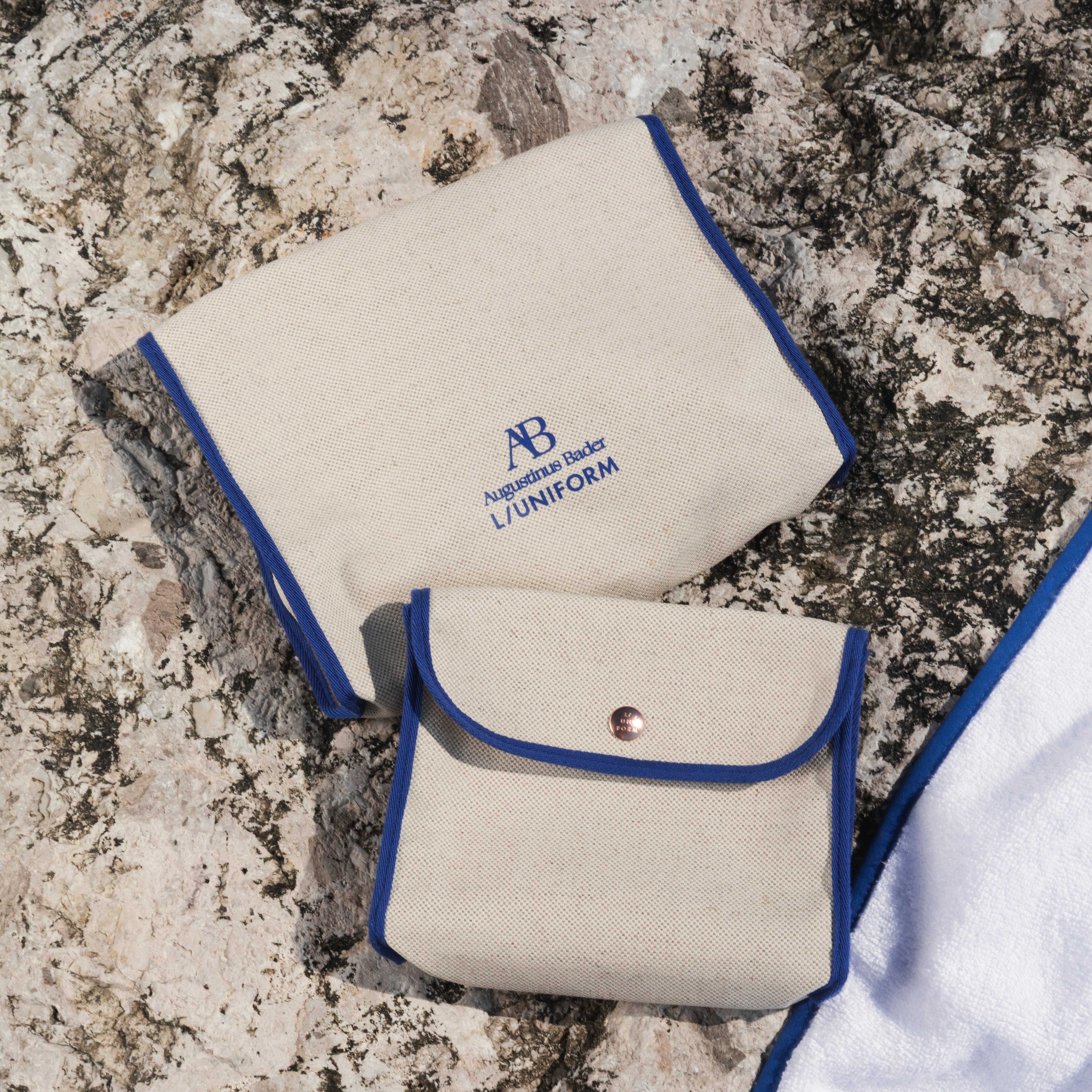 THE AB x L/UNIFORM Pouch Duo Travel Kit | Limited-Edition Skincare