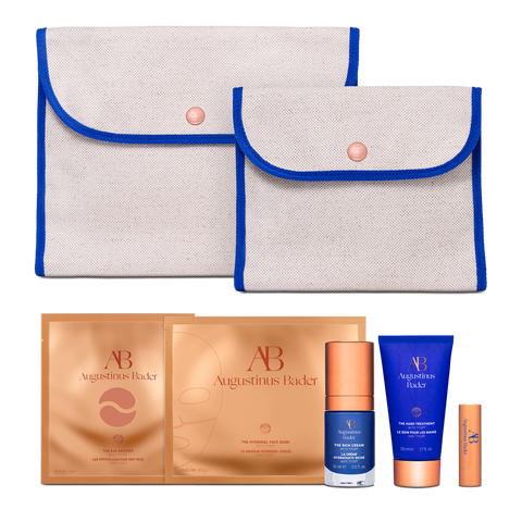 Augustinus Bader トライアルセット THE AB x L/UNIFORM Pouch Duo Travel Kit | Limited-Edition Skincare